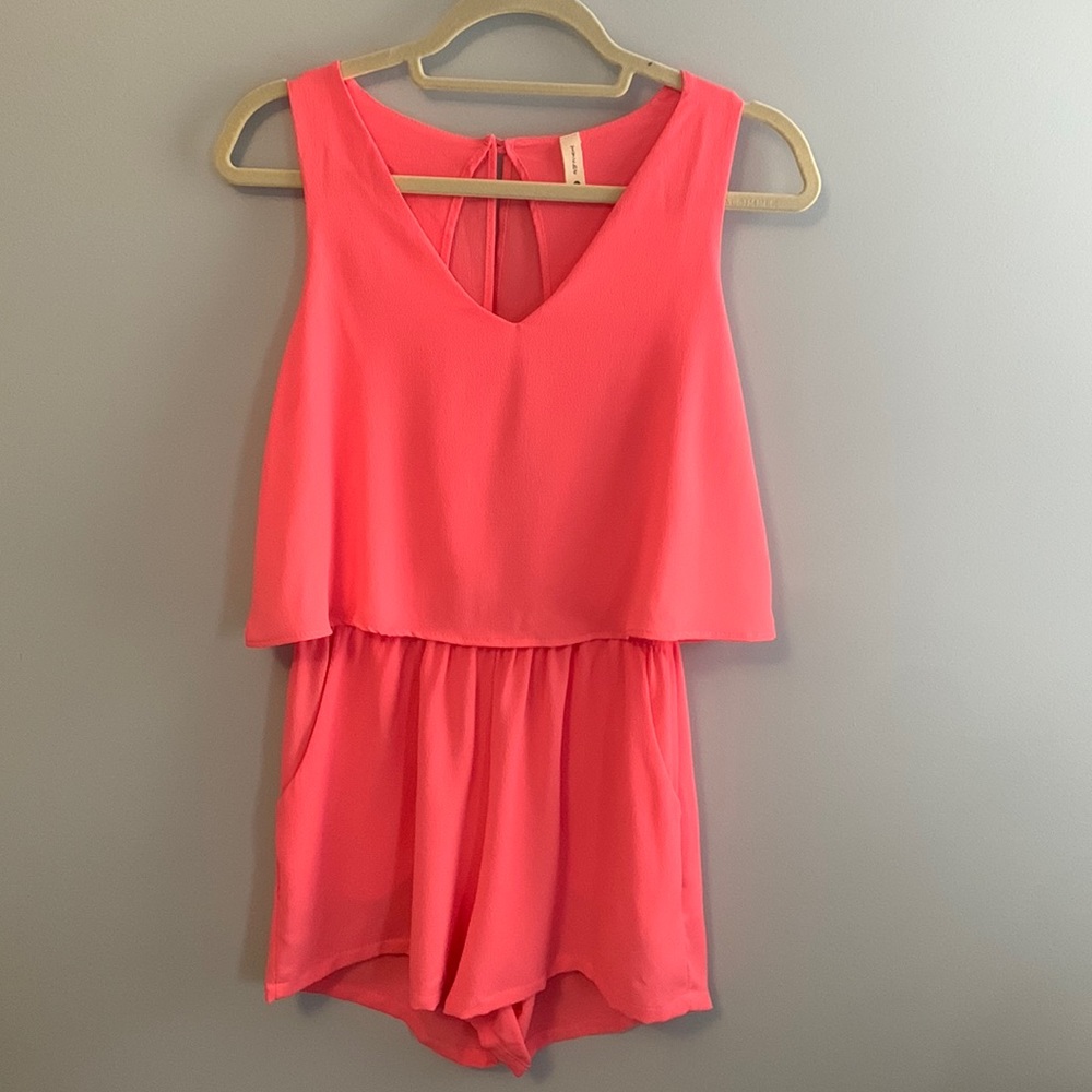 Pink Lily Tyche It’s Your Move Romper